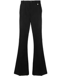 Egonlab - Wool Flared Trousers - Lyst