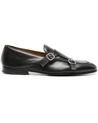 Doucal's - Double-buckle Leather Monk Shoes - Lyst