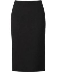 Wardrobe NYC - High-Waisted Pencil Midi Skirt - Lyst
