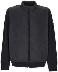 Ecoalf - Logo-Patch Panelled Jacket - Lyst