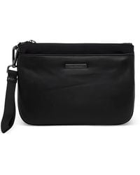 Trussardi - Wrist-Strap Clutch Bag - Lyst