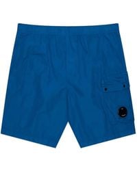 C.P. Company - Pocket-Detail Cargo Shorts - Lyst