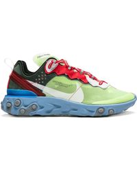 Nike - X Undercover React Element 87 "Volt" Sneakers - Lyst
