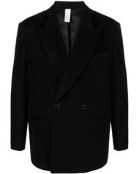 sunflower - Double-breasted Wool-blend Coat - Lyst