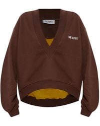 The Attico - Double American Fleece Sweatshirt - Lyst