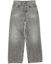Acne Studios - 1981 Logo-Patch Denim Trousers - Lyst
