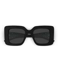 Gucci - Interlocking G Square-Frame Sunglasses - Lyst