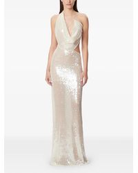 Amazuìn - Iselin Asymmetric Draped Maxi Dress - Lyst