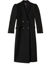 Twinset - Puff-Sleeve Buttoned Coat - Lyst