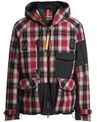 Parajumpers - Kapuzenjacke Mit Karierten Einsätzen - Lyst