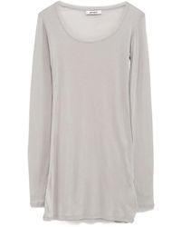 GIMAGUAS - Bahmon Scoop-Neck Long-Sleeve Mini Dress - Lyst