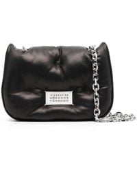Maison Margiela - Glam Slam Leather Shoulder Bag - Unisex - Polyester/calf Leather/zinc/copper - Lyst