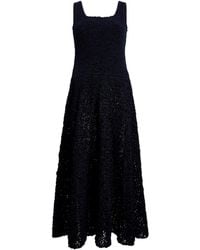KHAITE - Robe Longue Twigs À Encolure Carrée - Lyst