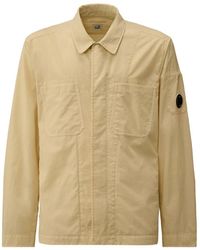 C.P. Company - Chest-Pocket Long-Sleeve Overshirt - Lyst