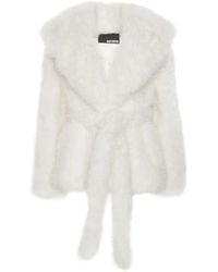 ROTATE BIRGER CHRISTENSEN - Faux-Fur Jacket - Lyst