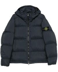 Stone Island - Doudoune Matt Ripstop Cordura À Capuche - Lyst