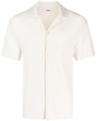 Sandro - Honeycomb-knit Lyocell Shirt - Lyst