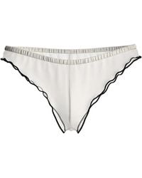Maison Close - La Parisienne Ruffled Tanga - Lyst