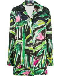 Marni Jas Met Bloemenprint - Groen