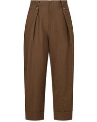 PT Torino - Pleated Trousers - Lyst
