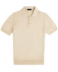 Fay - Polo De Manga Corta Con Botones - Lyst