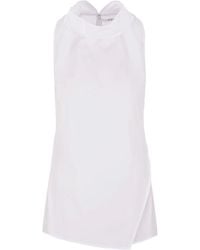 Co. - Top Mit Stehkragen - Lyst