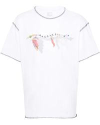 Rassvet (PACCBET) - Logo-Print Cotton T-Shirt - Lyst