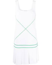 Bottega Veneta - Sleeveless Drop-waist Tennis Dress - Lyst