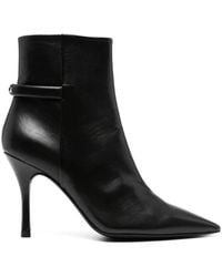 Furla - Core 90mm Leather Ankle Boots - Lyst