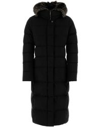 Moorer - Fur-Trim Down Jacket - Lyst