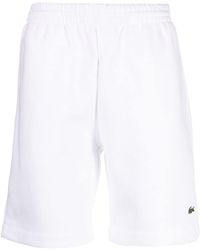 Lacoste - Logo-embroidered Jersey Shorts - Lyst