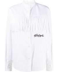 Palm Angels - Camisa con logo bordado - Lyst