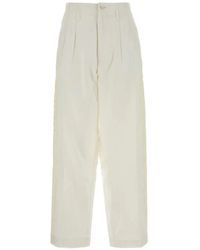 Bode - Closerie Murray Embroidered-Trim Trousers - Lyst