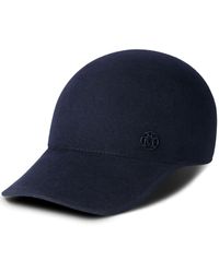 Maison Michel - Cappello da baseball Tiger con placca logo - Lyst