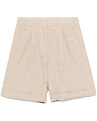 Peserico - Bermudas de lino - Lyst
