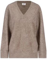 P.A.R.O.S.H. - Pull En Maille À Col V - Lyst