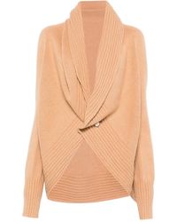 Alberta Ferretti - Knit Sweater With Silhouette And Soft Texture - Lyst