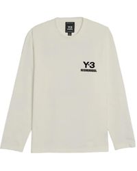 Y-3 - X Neighborhood Langarmshirt mit Logo-Print - Lyst
