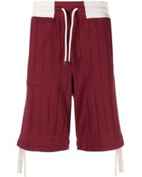 Brunello Cucinelli - Knitted Bermuda Shorts - Lyst