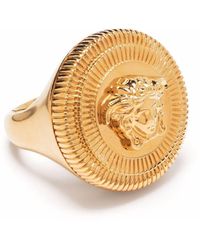 Versace - Medusa Biggie Ring - Lyst