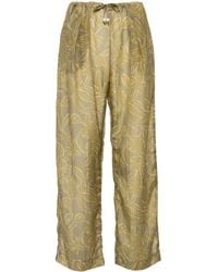 Alohas - Pantalones Tiki Con Motivo Floral - Lyst