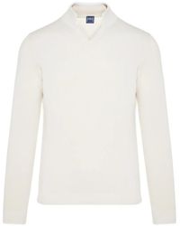 Fedeli - V-Neck Sweater - Lyst