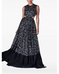Lethicia Bronstein - Archer Sequin-Embellished Cut-Out Dress - Lyst