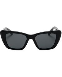 Tory Burch - Logo-plaque Cat-eye Sunglasses - Lyst