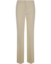Twinset - Pantalones rectos con pinzas - Lyst