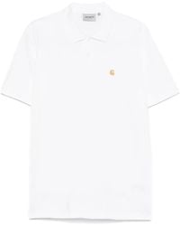 Carhartt - Poloshirt mit Logo-Stickerei - Lyst