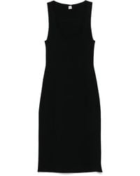 TOTEME - Midi-Jurk - Lyst