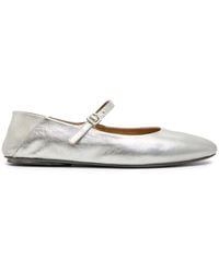 Marsèll - Strascico Buckled Ballet Flats - Lyst