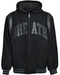 BREATH - Bomber Con Applicazione Logo - Lyst