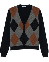 Prada - Cashmere Cardigan - Lyst